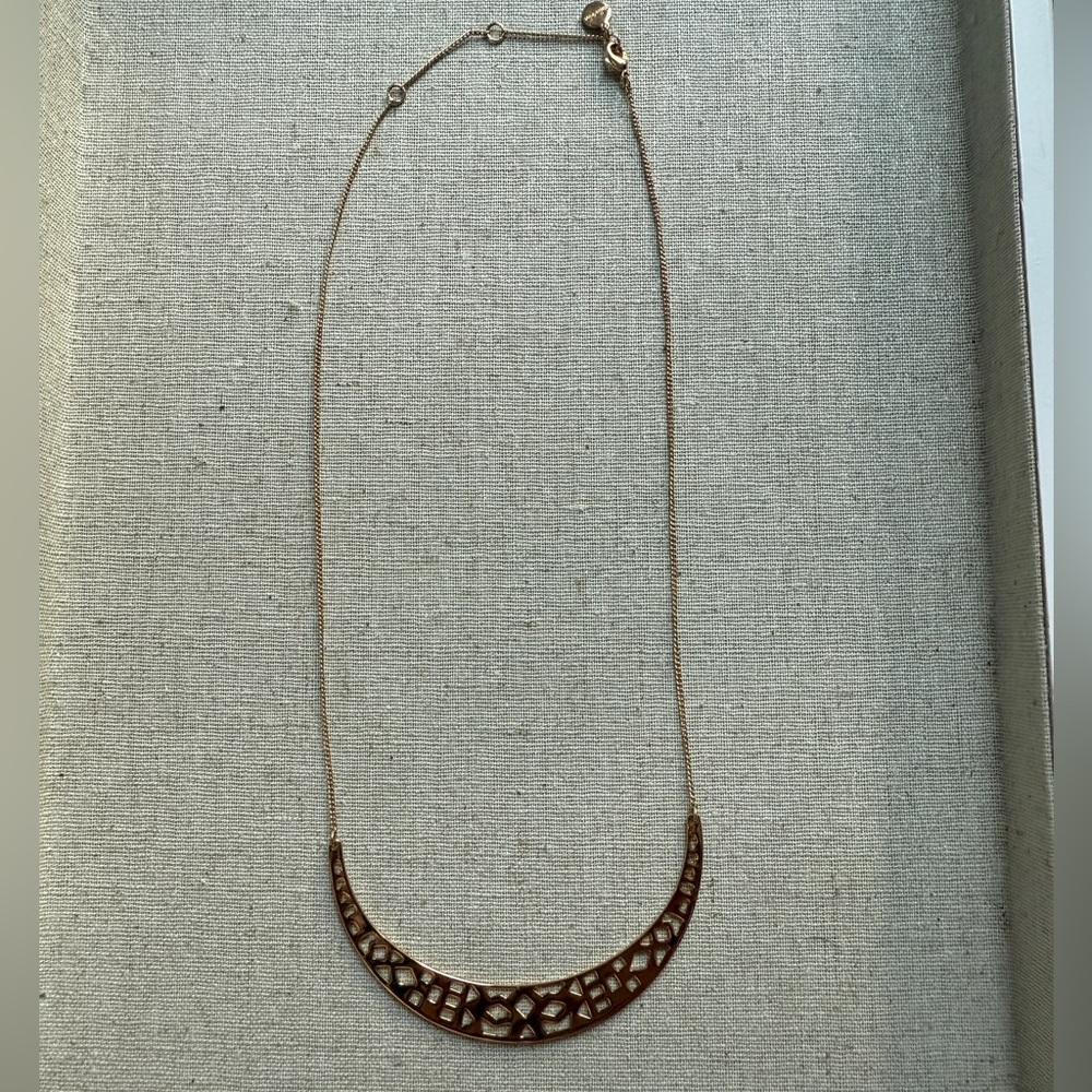 Stella & Dot Avalon Crescent Necklace